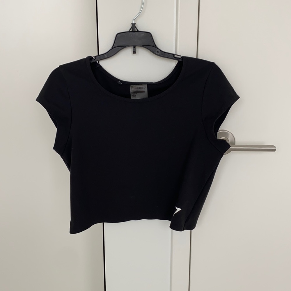 Gymshark Black XL Crop Top